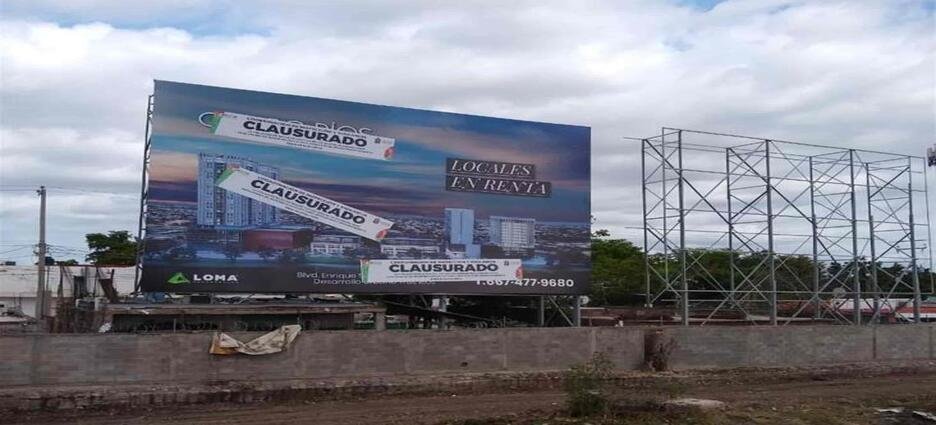 Continua la vigilancia de espectaculares en la ciudad