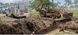 Fuga de agua dejará sin agua a colonias en Culiacán