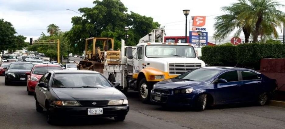 Carambola en la Calzada Heroico Colegio Militar