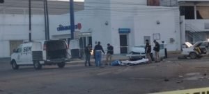 Accidente en la colonia centro deja un saldo de un muerto y 3 heridos