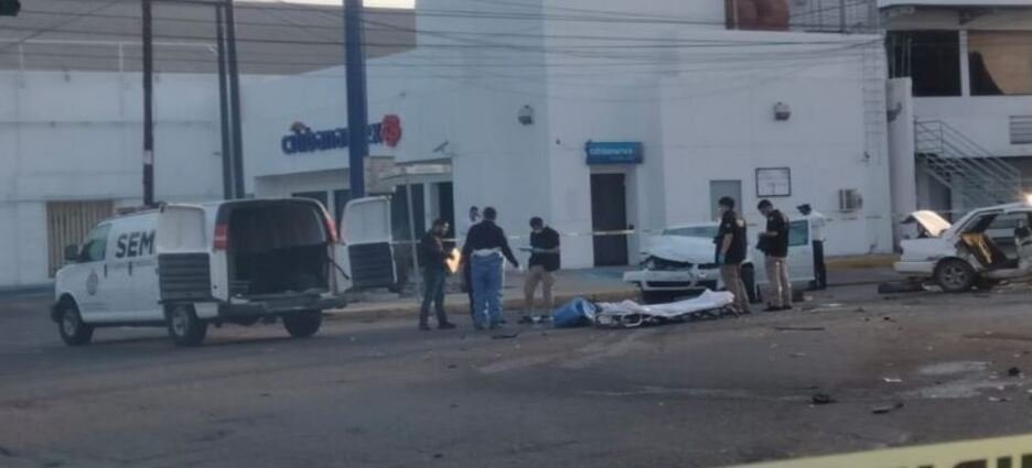 Accidente en la colonia centro deja un saldo de un muerto y 3 heridos