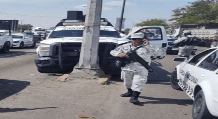 Guardia Nacional protagoniza accidente vial