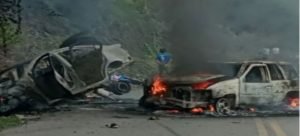 Dos personas lesionadas por accidente en carretera de Culiacán