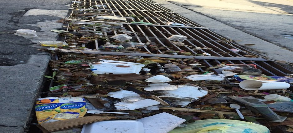 Hasta 15 toneladas de basura en las lluvias