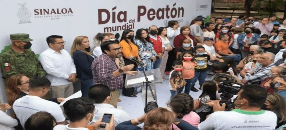 Gobierno de Culiacán refrenda su compromiso con los peatones