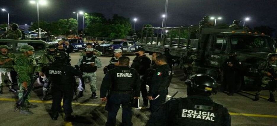 Operativo de seguridad en bares y cantinas