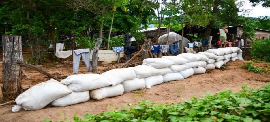 Ciudadanos de Imala afectados por inundaciones