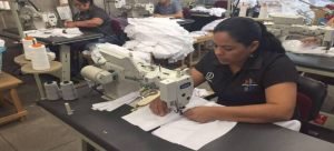 Reactivación económica por elaboración de uniformes