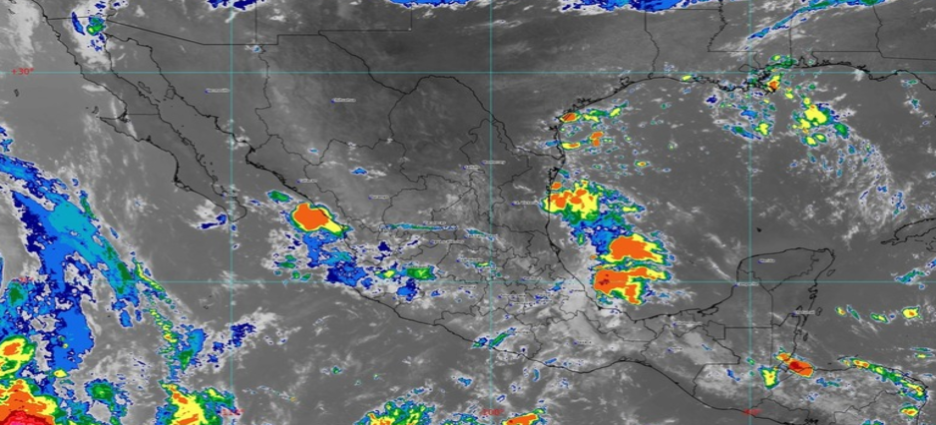 Lluvias el día de hoy en Sinaloa