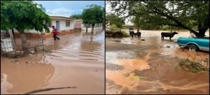 Afectaciones y evacuaciones por lluvias en el estado