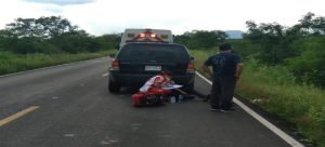 Motociclista herido por el poblado Vitaruto
