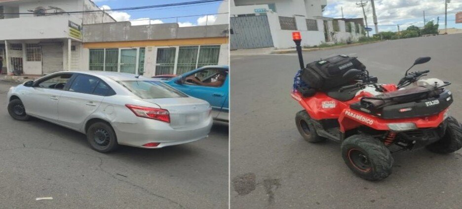 Paramédico es arrollado cuando acudía a atender una emergencia