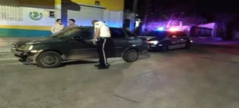 Accidente en la colonia Lombardo Toledano