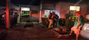 Fuga de gas LP en un domicilio