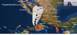 Tormenta tropical Orlene impactará a Sinaloa