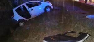 Empleado del ayuntamiento termina lesionado en accidente vial