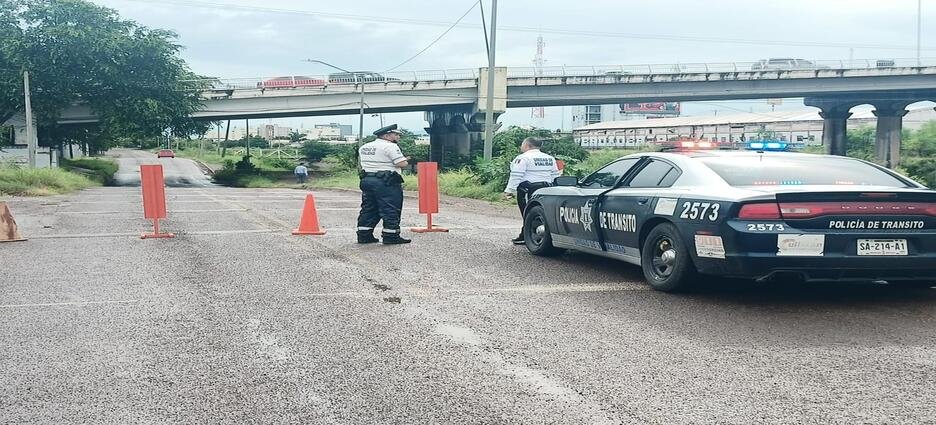 Cierre del boulevard Federalismo por las lluvias