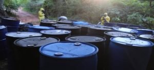 Encuentran 3 laboratorios clandestinos en los límites del estado