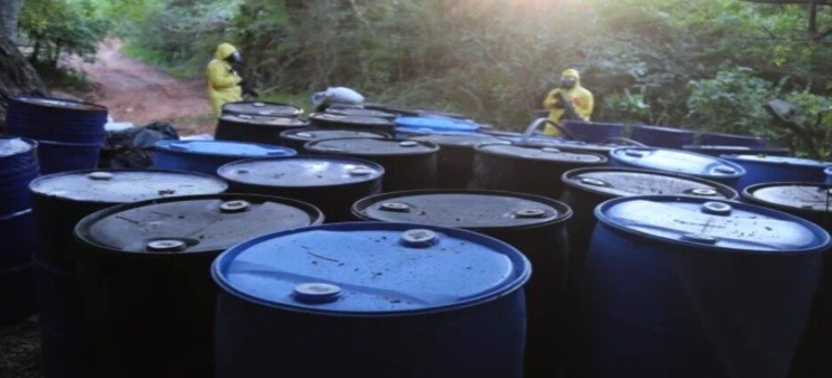 Encuentran 3 laboratorios clandestinos en los límites del estado