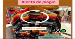 Beatriz Gutiérrez Müller denuncia plagio al sarape de Contla y Saltillo de Ralph Lauren