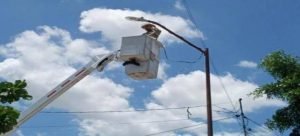 Ayuntamiento de Culiacán atiende reporte de alumbrado público