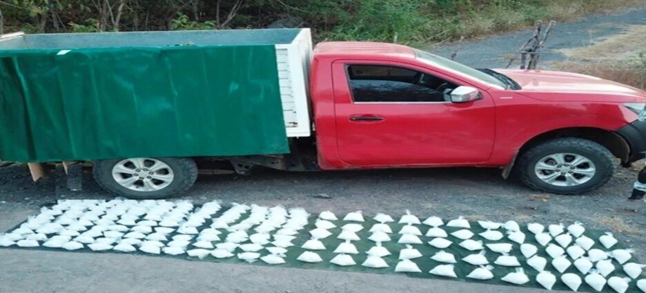 La Guardia Nacional y Sedena incautan 115 kilos de metanfetaminas