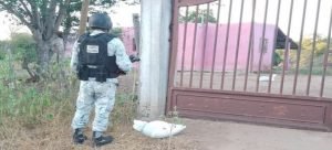 Aseguran 3 costales de metanfetamina