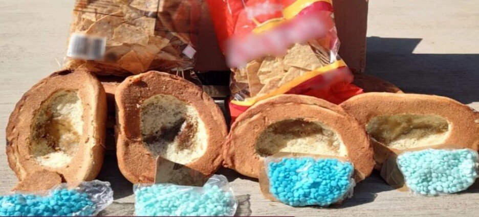 Encuentran fentanilo en piezas de pan