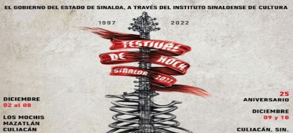 Abren convocatoria para el Festival de Rock Sinaloa