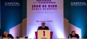 Primer informe de gobierno de Juan de Dios Gámez Mendívil