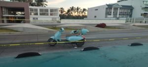 Derrapó su motocicleta y perdió la vida