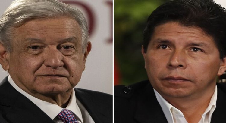 AMLO reconoce que Pedro Castillo pediría asilo a México