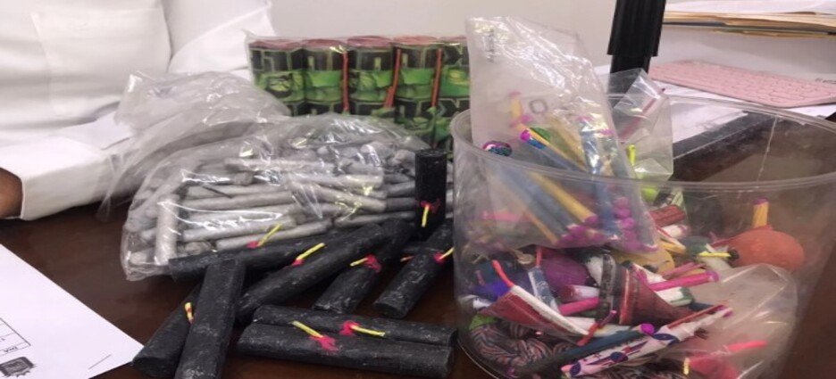 Protección Civil decomisa pirotecnia en Culiacán