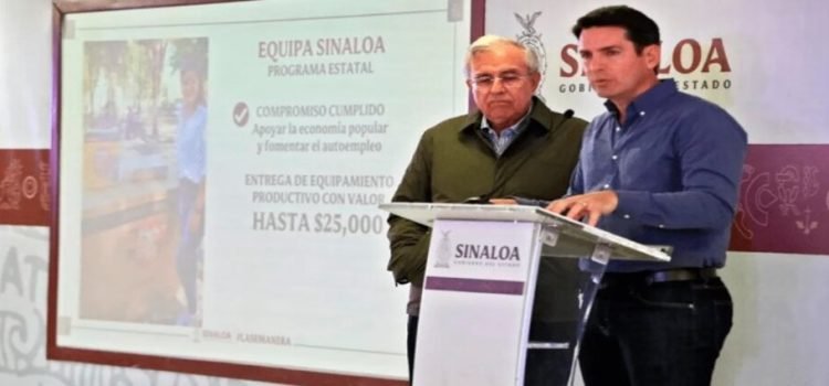 El programa “Equipa Sinaloa” en 2023 recibirá 10 mdp