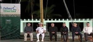 Rocha Moya presente en la apertura del Centro Turístico Islas Marías