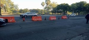 Cierre vial en el paseo Niños Héroes