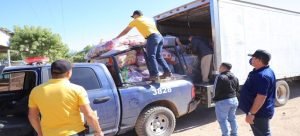 Entregan apoyos invernales en diferentes municipios del estado