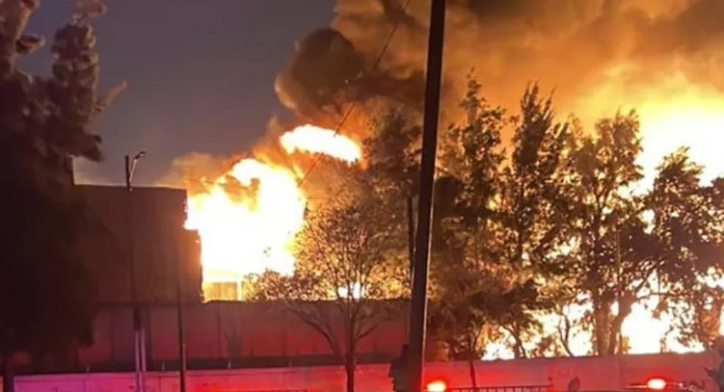 No hubo heridos por incendio en la Central de Abasto