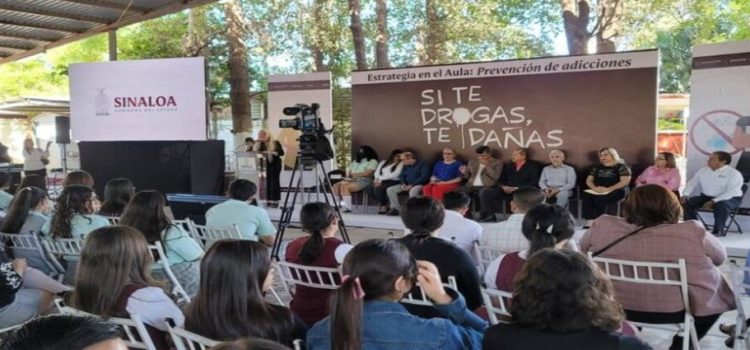 Se puso en marcha la campaña “Si te drogas te dañas” en Sinaloa