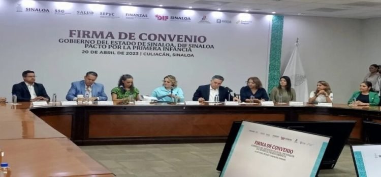 Firman convenio el Gobierno del estado y DIF Sinaloa por derechos de los niños Firman convenio el Gobierno del estado y DIF Sinaloa por derechos de los niños