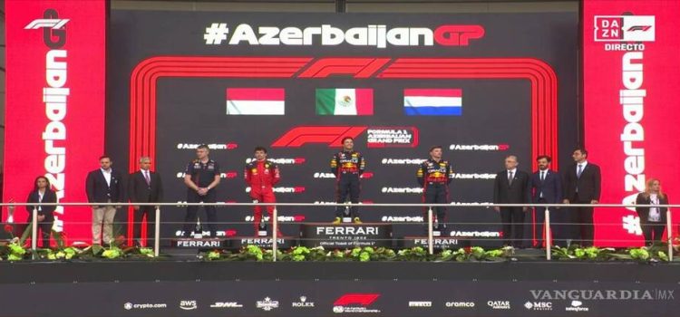 Checo Pérez se llevó el Gran Premio de Azerbaiyán