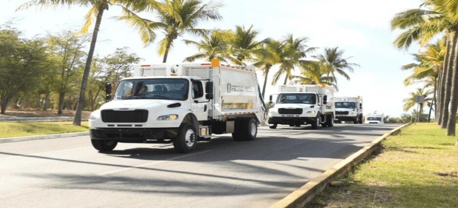 Culiacán cuenta con 40 nuevas unidades de camiones recolectores de basura