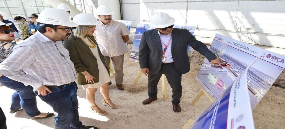 Realiza recorrido Gámez Mendívil en el Aeropuerto Internacional de Culiacán