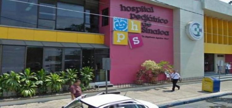 Menor es ingresado al Hospital Pediátrico de Sinaloa tras haber sido tableado