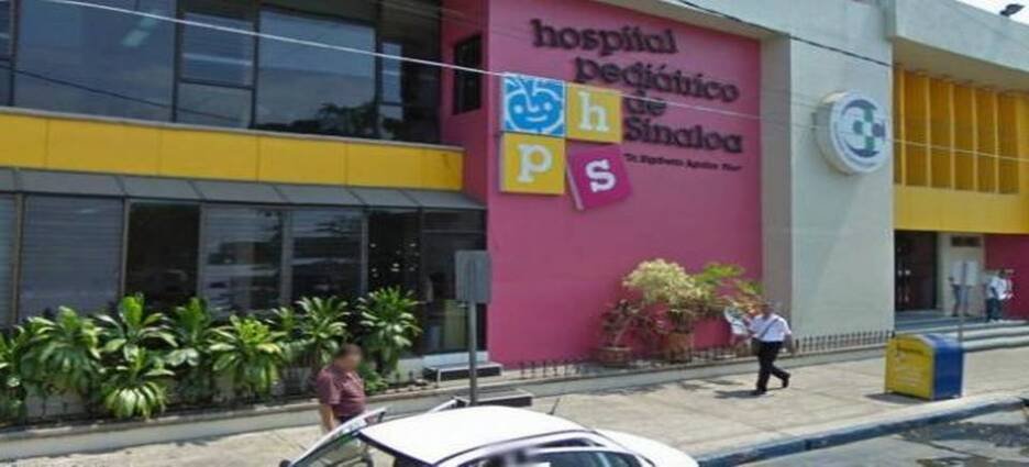 Menor es ingresado al Hospital Pediátrico de Sinaloa tras haber sido tableado