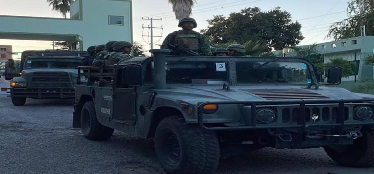 Llegaron 300 elementos del Ejército Mexicano a Culiacán