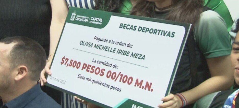 Reactivan entrega de becas deportivas en Culiacán