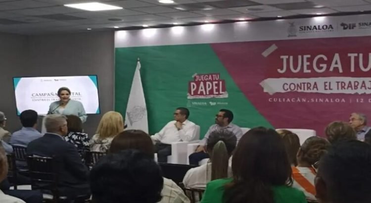 DIF Sinaloa implementará campaña para erradicar el trabajo infantil
