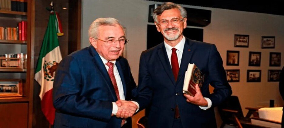 Se reúnen el Gobernador de Sinaloa y el Embajador de Francia en México