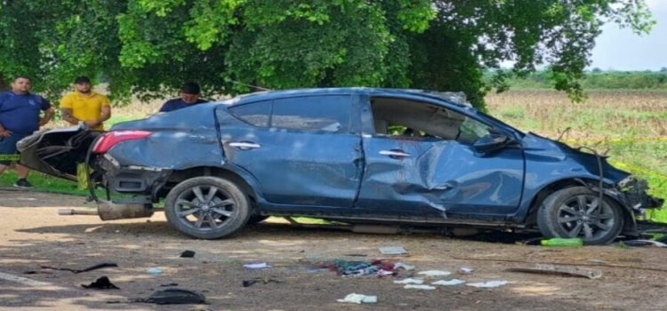 Hombre pierde la vida en accidente vial por la carretera Culiacán-Navolato